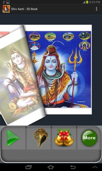 Shiv Aarti : 3D Book