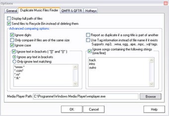 Duplicate Music Files Finder for Windows