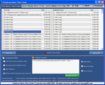 Imagen 2 para Duplicate Music Files Fin…