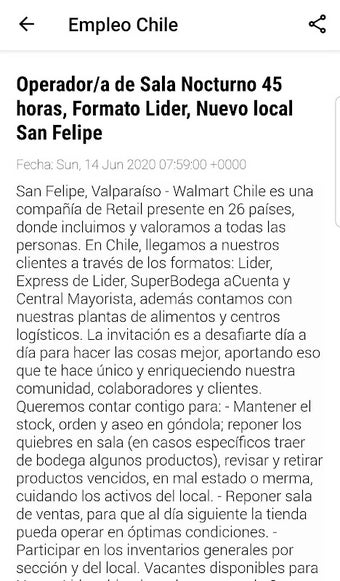 Empleo Chile