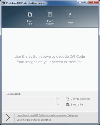 Immagine 1 per Code Two QR Code Desktop …