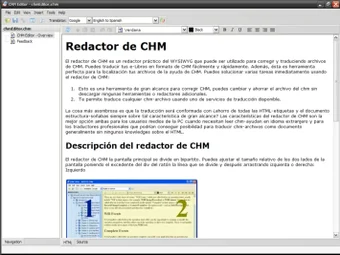Image 0 for CHM Editor
