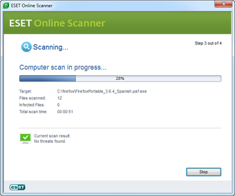 Imagen 1 para ESET Online Scanner