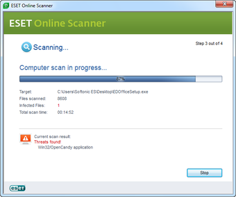 ESET Online Scanner for Windows