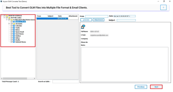 Bild 0 für Aryson OLM to PDF Convert…