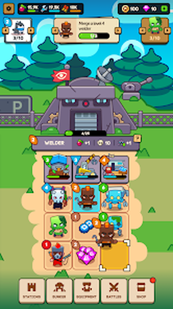 Bild 0 für Idle Shelter: Merge to Su…