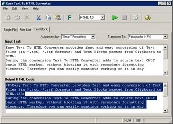 Easy Text To HTML Converter