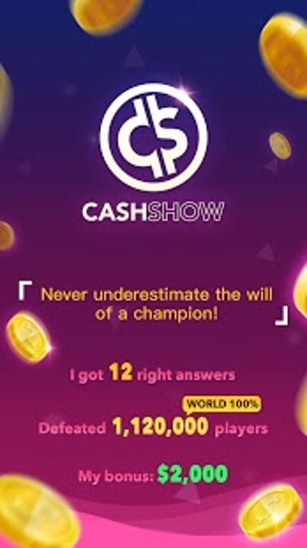 Bild 0 für Cash Show - Win Real Cash…