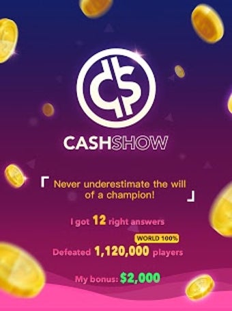 Bild 1 für Cash Show - Win Real Cash…