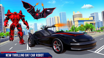 Bat Robot Car Transform Game