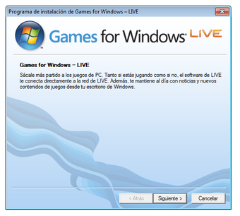 Imagen 1 para Games for Windows Marketp…
