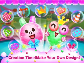 Rainbow Cotton Candy Maker  Sweet Games for Girls