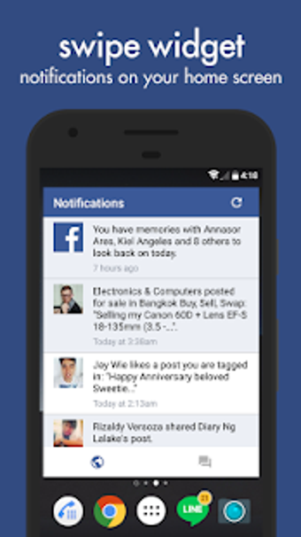 Obraz 6 dla Swipe for Facebook