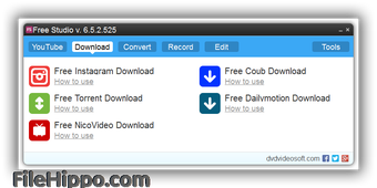 Dvdvideosoft Free Studio 6