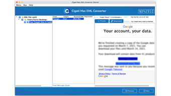 Image 0 pour Ciagti Mac EML Converter