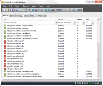 Image 2 for Cyotek WebCopy