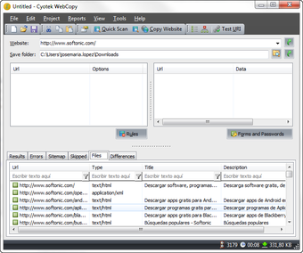 Image 1 for Cyotek WebCopy