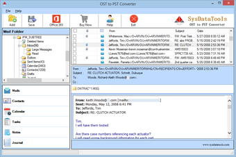 Imagen 0 para SysData OST to PST