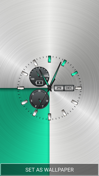 Bild 1 für Background Clock Wallpape…