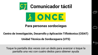 Comunicador Táctil ONCE