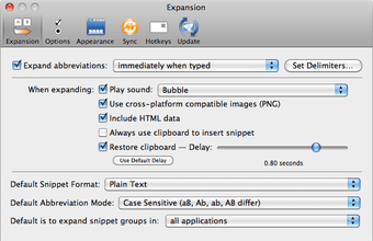 Immagine 0 per Textexpander