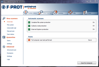 F-Prot Antivirus for Windows