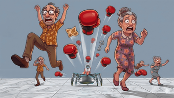 Bild 0 für Angry Uncle Slap Punch Ga…