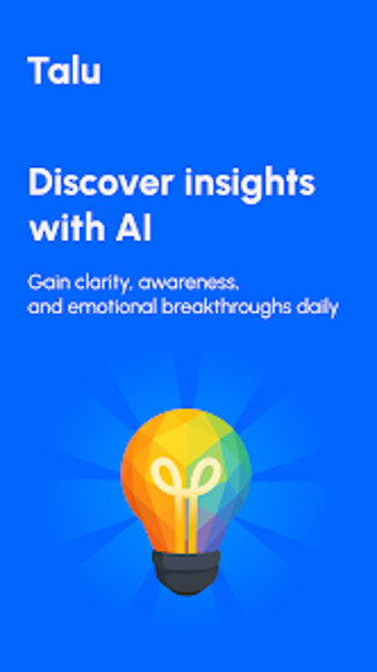 Image 0 pour Talu: Personal AI Therapi…