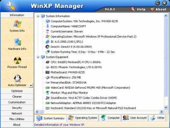 Obraz 0 dla WinXP Manager