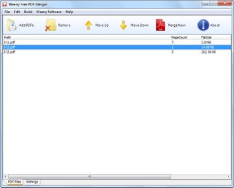 Download Weeny Free PDF Merger for Windows
