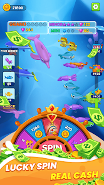 Bild 0 für Fish Cash : Jackpot Spin
