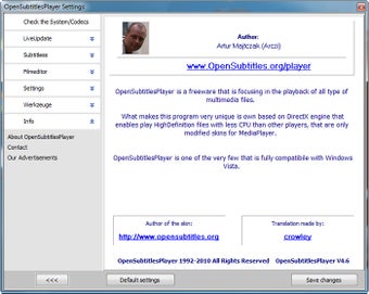 Immagine 6 per Open Subtitles MKV Player