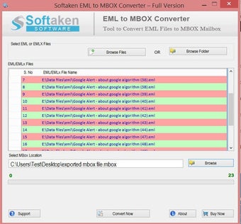 Bild 0 für Softaken EML to MBOX Conv…