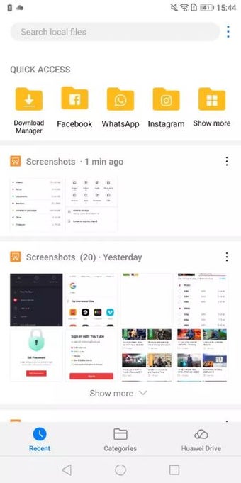 Imagen 2 para Huawei File Manager