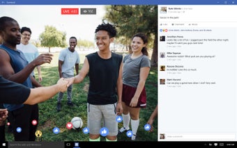 Facebook for Windows 10 screenshot 3