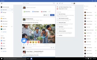 Facebook for Windows 10 screenshot 1
