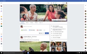 Facebook for Windows 10 screenshot 2