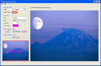 Thumbnail Generatorの画像0