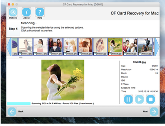 CF Card Recovery for Macの画像0