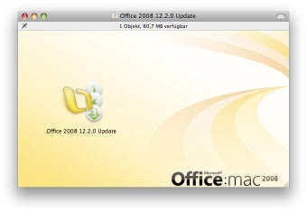 Microsoft Office 2008 Update