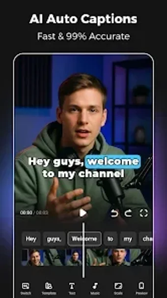 Bild 0 für Captions AI - Captune