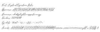 Obraz 0 dla England Signature