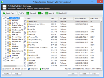 7-Data Partition Recovery