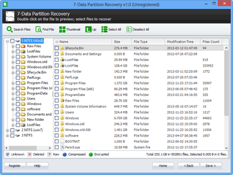 7-Data Partition Recovery