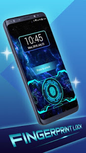 Immagine 0 per Lock screen - Fingerprint…
