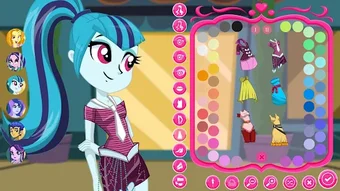 Dazzling Ponies Dress Up的第0张图片