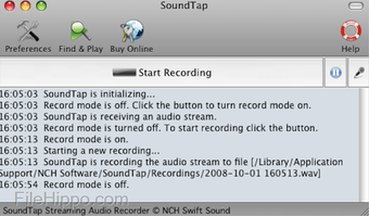 SoundTap Streaming Audio Recorder for Mac