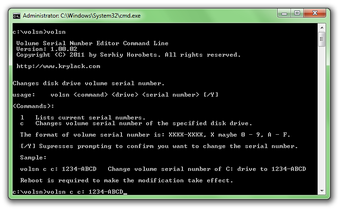 Bild 0 für Volume Serial Number Edit…