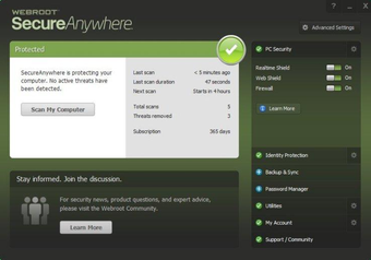 Image 0 pour Webroot SecureAnywhere An…
