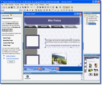 Image 0 pour Yahoo! SiteBuilder